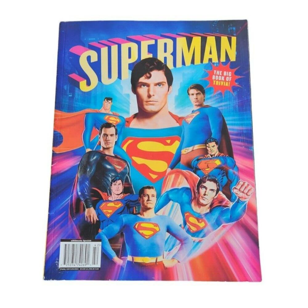 Superman The Big Book of Trivia a360media‎ Special Edition DC Comics Magazine